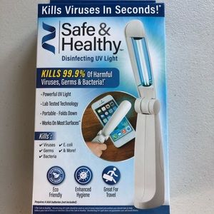 🌵 3/$15 Safe and Healthy portable disinfecting UV light (see description)